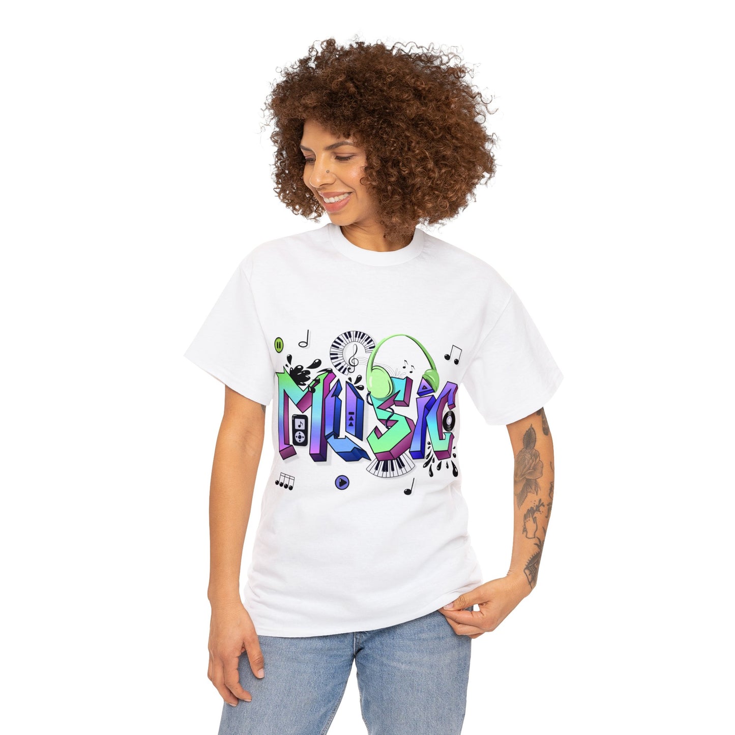 Camiseta unisex MUSIC