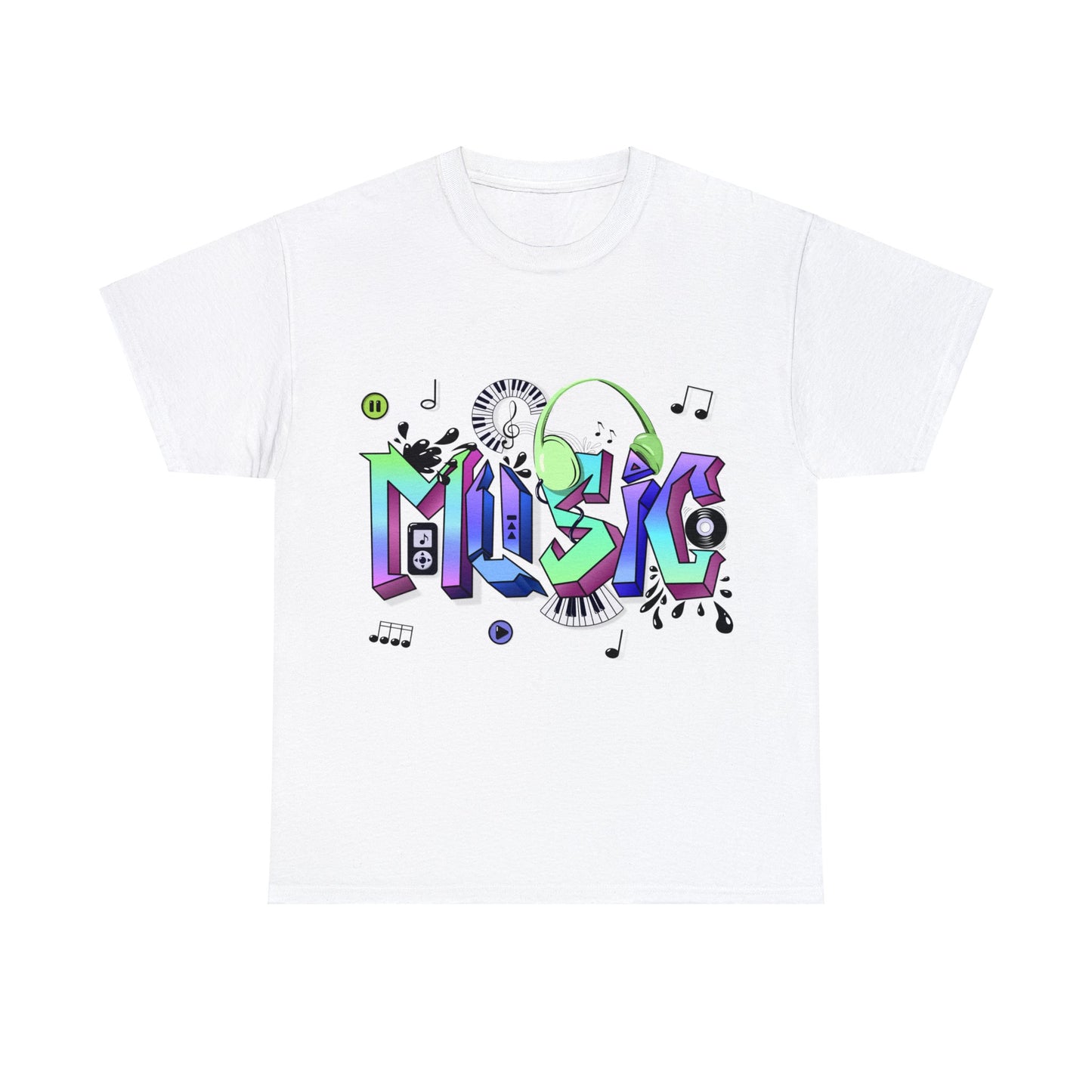 Camiseta unisex MUSIC