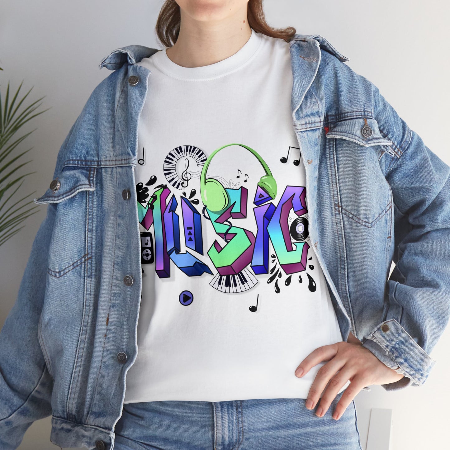 Camiseta unisex MUSIC
